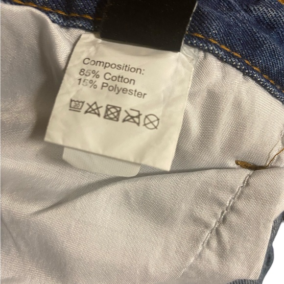 🌟SHEIN Blue Classic Straight-Leg Jeans - Picture 8 of 9